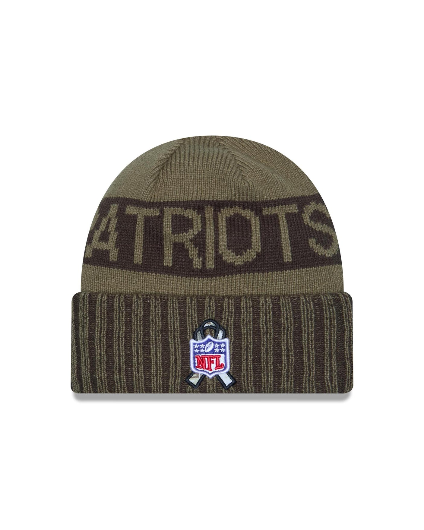 Patriots 2025 Men's New Era Salute to Service Knit