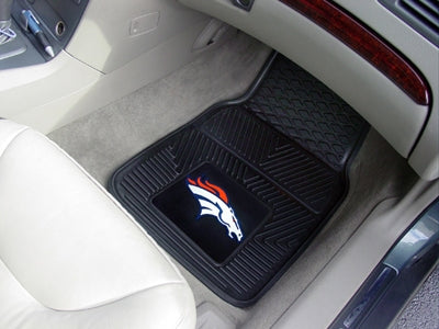 Broncos Vinyl Car Mat Set