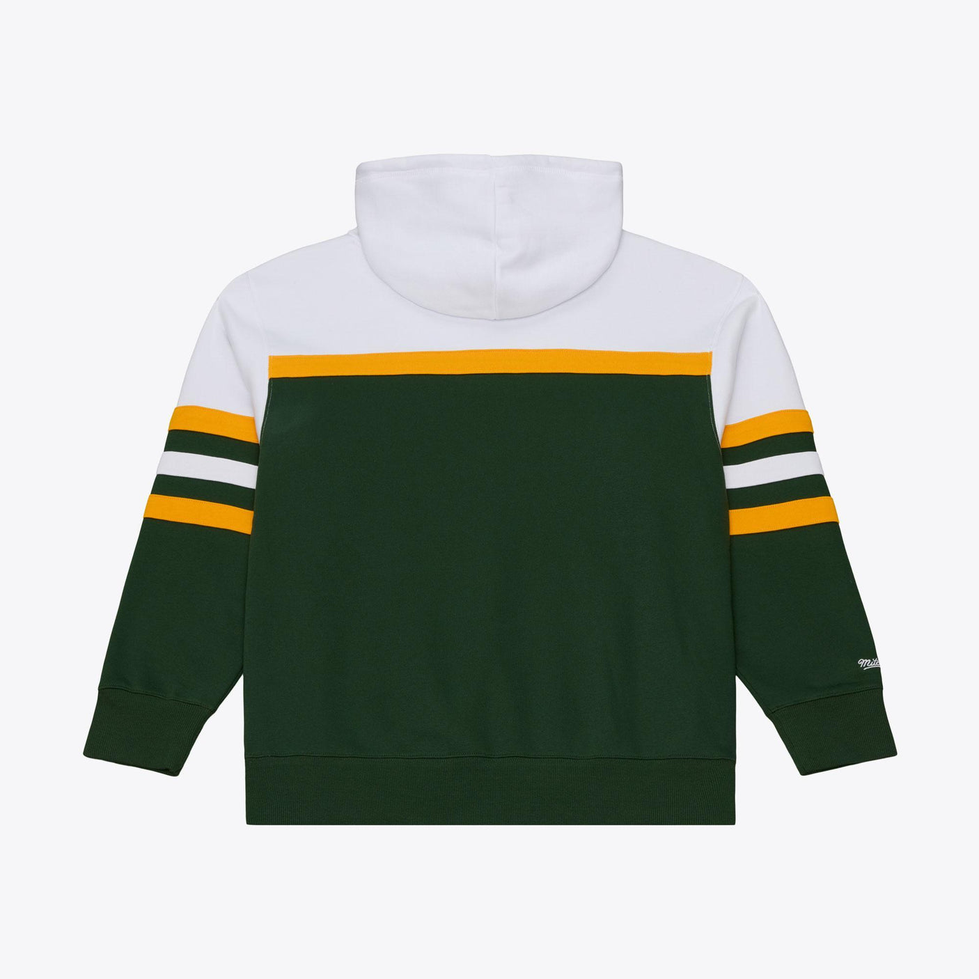 Packers 2026 Mitchell & Ness Men's NFL Head Coach Hoodie Pro Football Hall of Fame