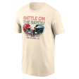 Chiefs vs. Eagles Super Bowl LIX Matchup T-Shirt- Natural