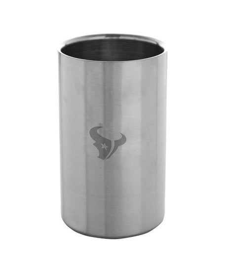 Texans Etched Stainless Wine Chiller