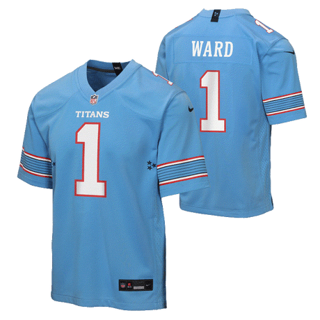 Titans Cam Ward 2026 Youth Nike Game Jersey
