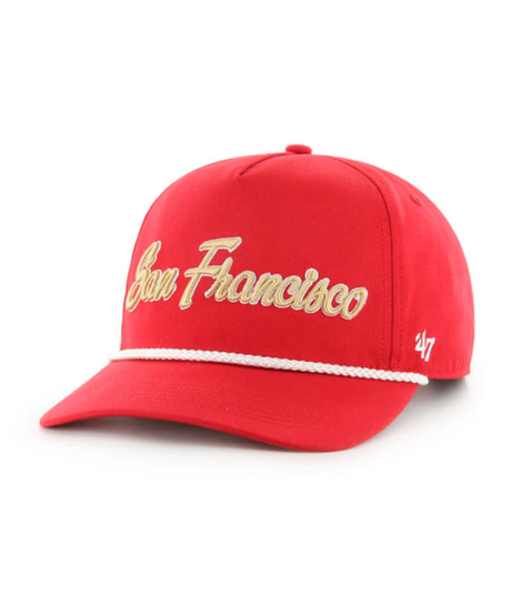 49ers 2025 '47 Brand Men's Overhand Hitch Hat