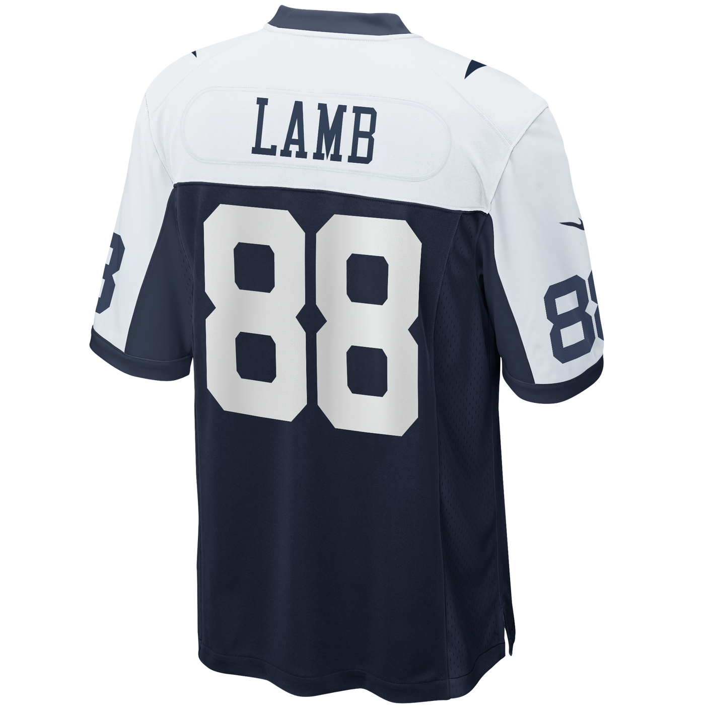 Cowboys CeeDee Lamb Men's Nike Alternate Throwback Game Jersey