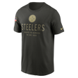 Steelers 2025 Nike Men's Salute to Service T-Shirt