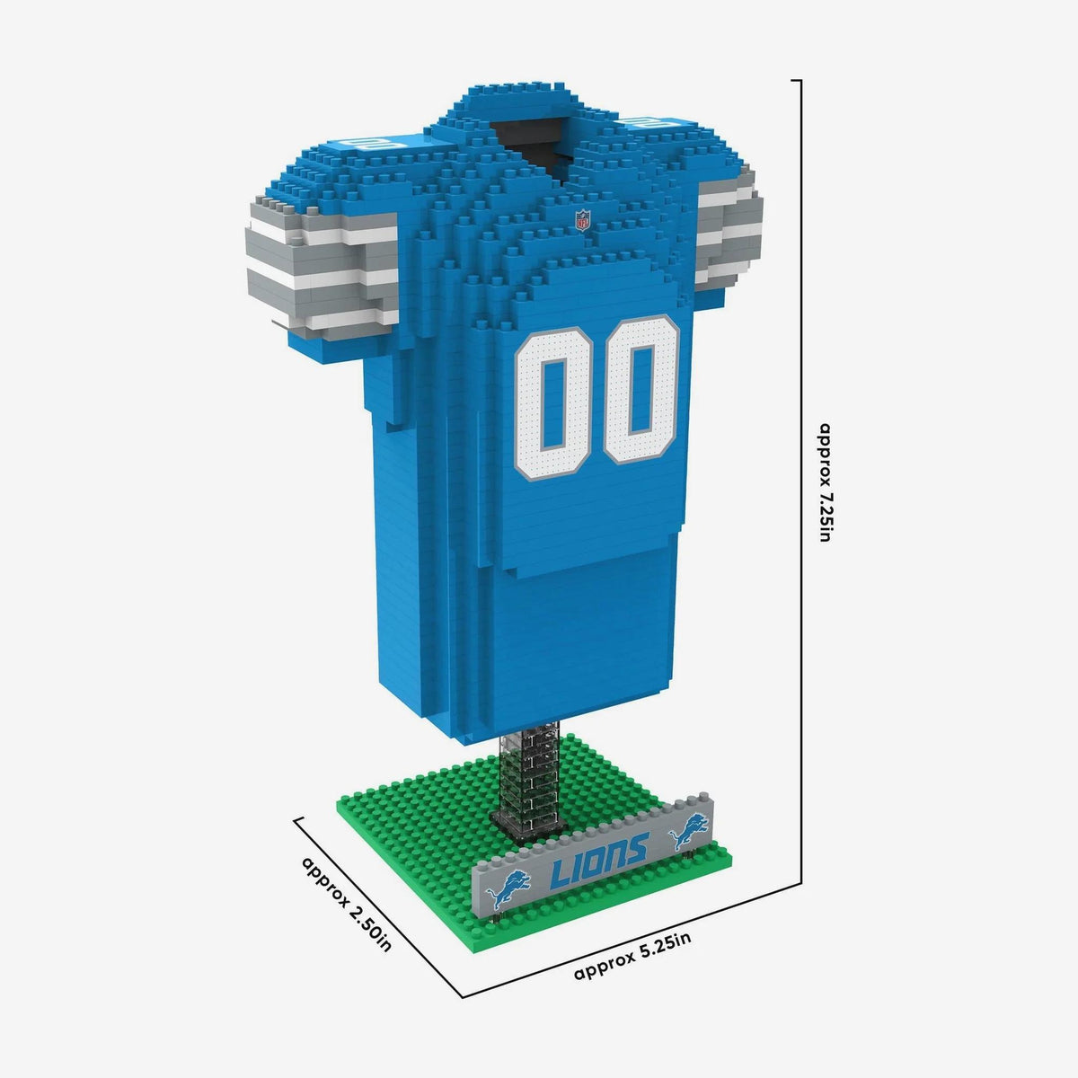 Lions 3D Brxlz Jersey Pro Football Hall of Fame