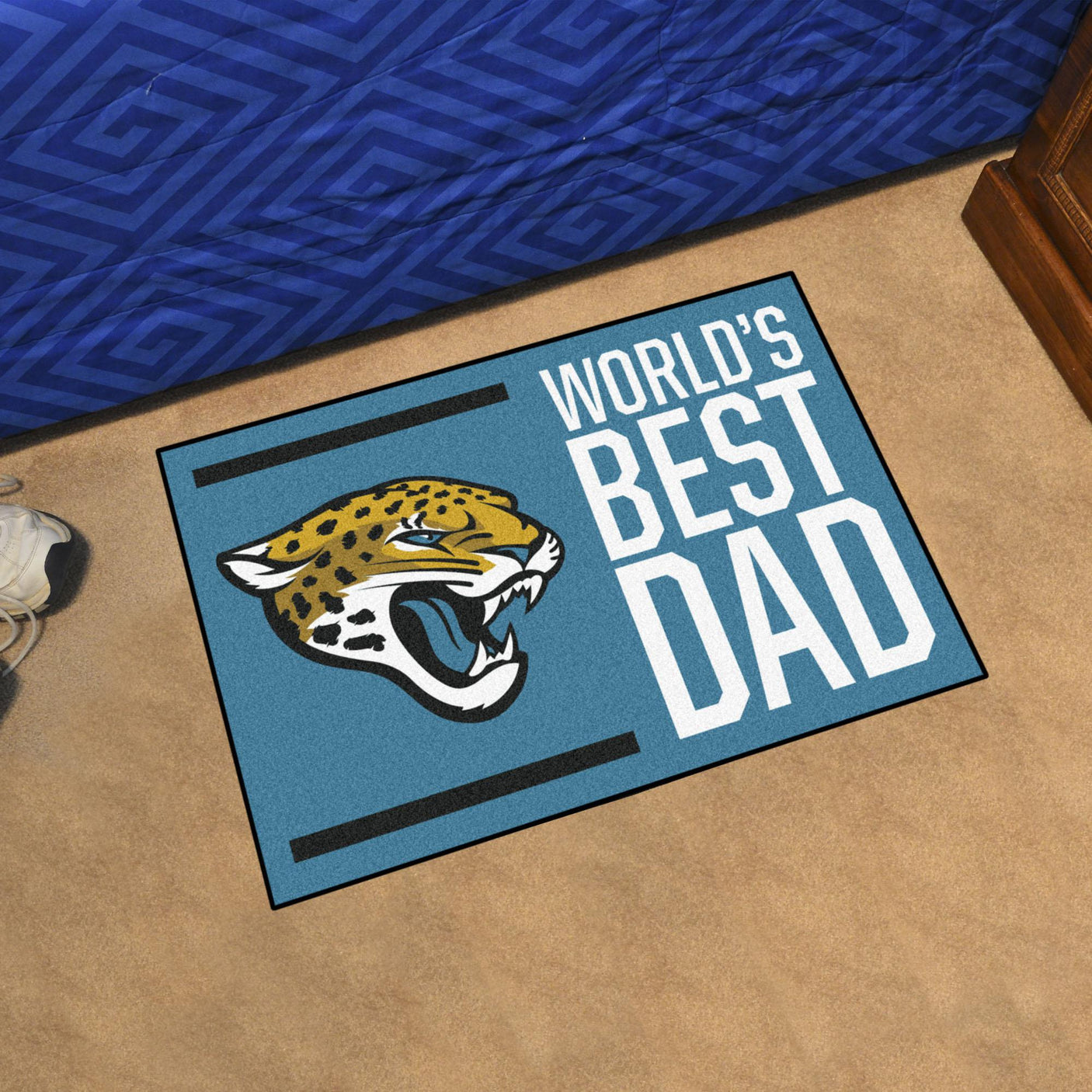 Jaguars World's Best Dad Starter Mat