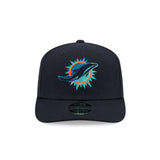 Dolphins 2025 New Era Men's 9SEVENTY Stretch Snap Rival Hat