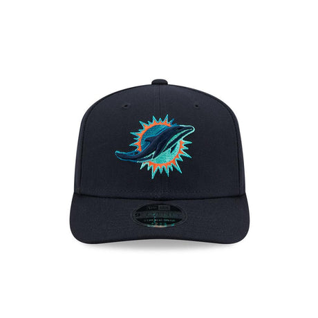 Dolphins 2025 New Era Men's 9SEVENTY Stretch Snap Rival Hat