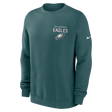 Eagles 2025 Men's Nike Fleece Club Crewneck