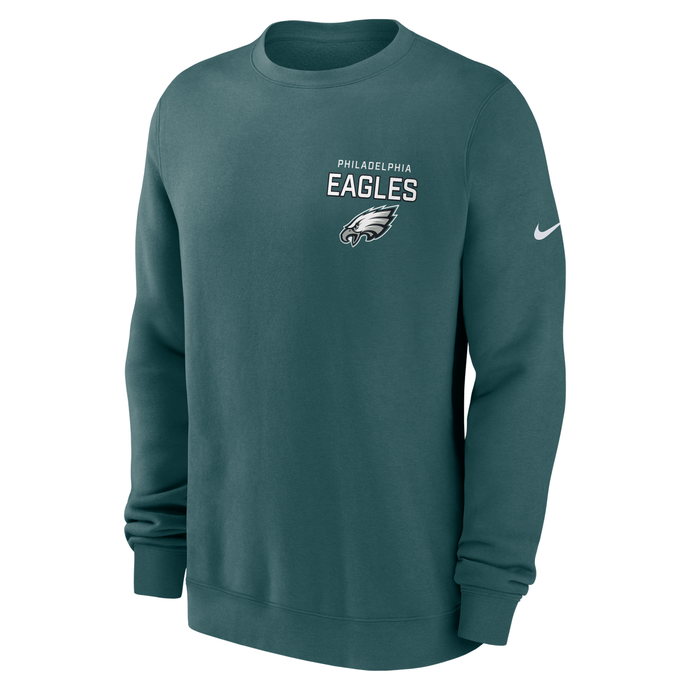 Eagles 2025 Men's Nike Fleece Club Crewneck