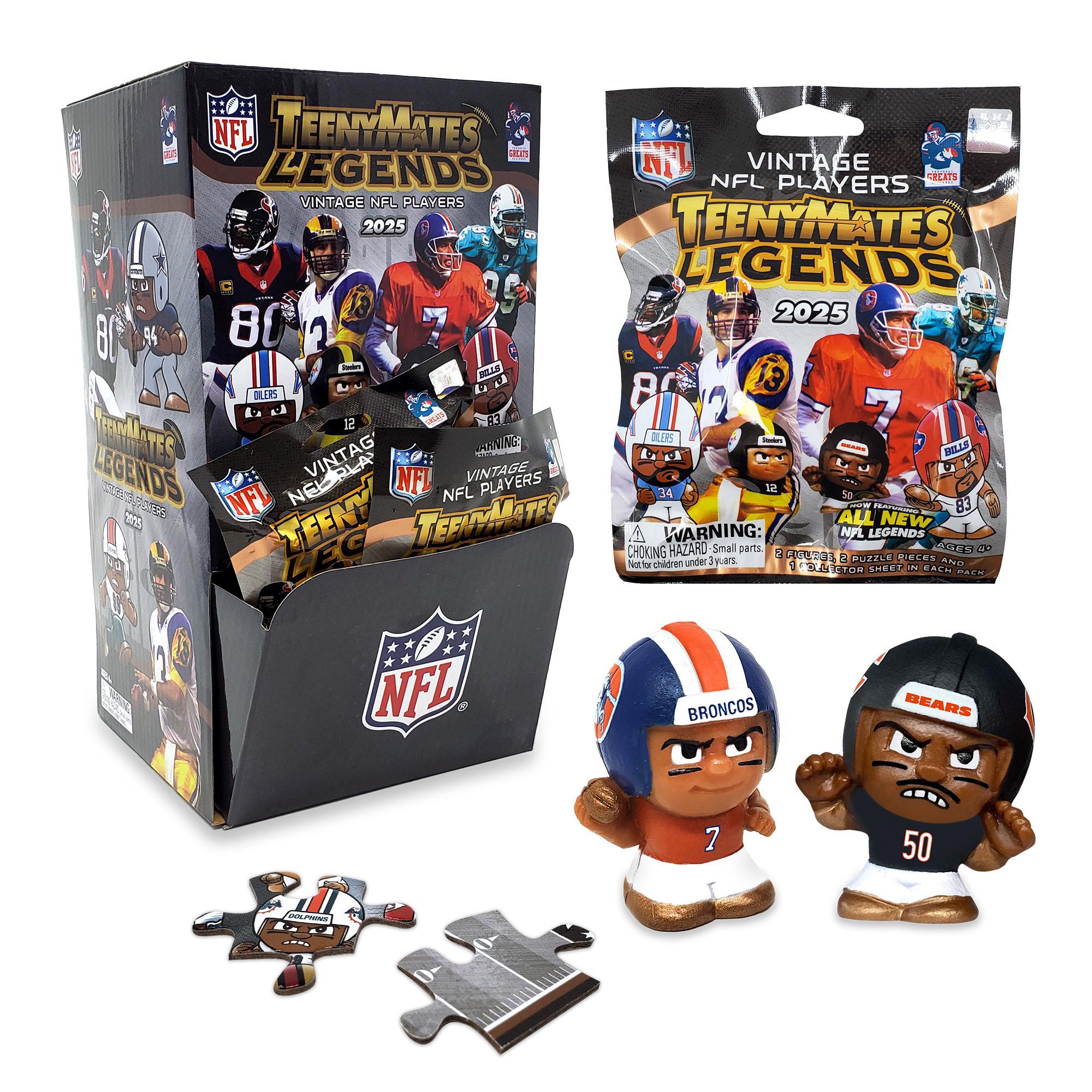 NFL Legends Teenymate Blind Pack 2025 – Pro Football Hall of Fame