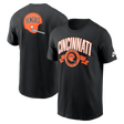 Bengals 2025 Nike Men's Rewind Front and Back Hit T-Shirt