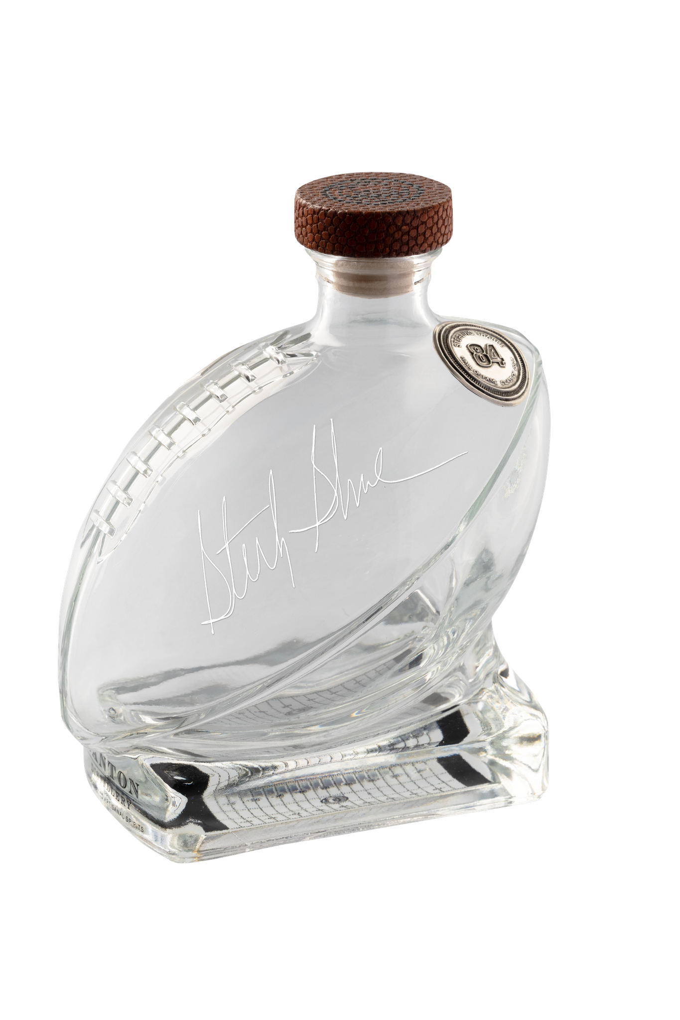 Sterling Sharpe Class of 2025 Canton Distillery Football Decanter