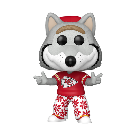 Chiefs Mascot KC Wolf NFL Funko Pop! Pro Football Hall of Fame