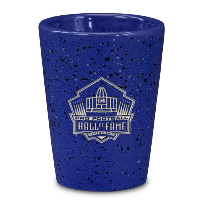 Hall of Fame 2oz Royal Speckled Shot Glass