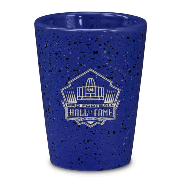Hall of Fame 2oz Royal Speckled Shot Glass
