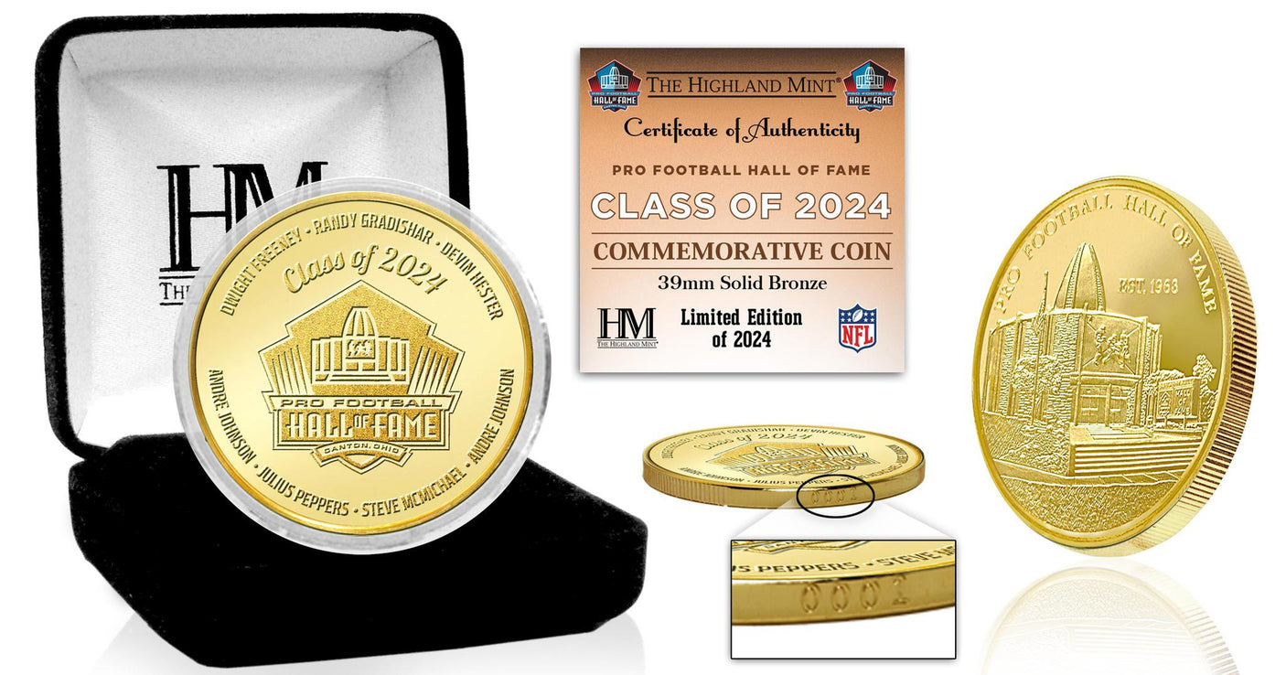Hall of Fame Class of 2024 Bronze Coin