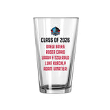 Hall of Fame Game 2026 Dueling Helmet and Class Pint Glass