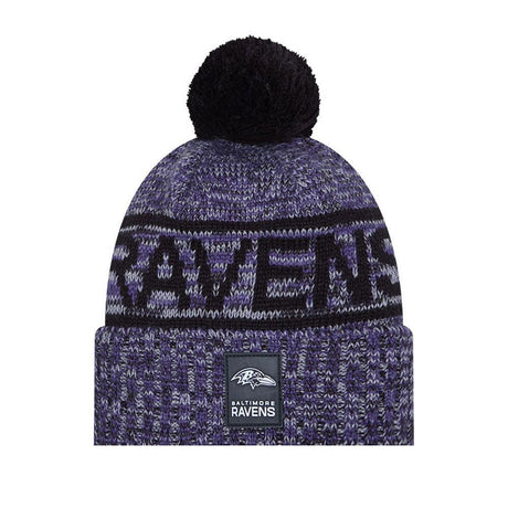 Ravens 2025 Men's New Era Sideline Sport Knit