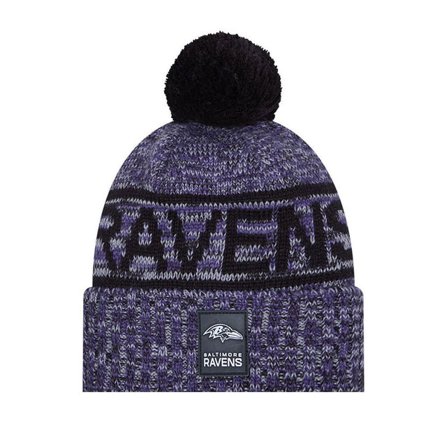 Ravens 2025 Men's New Era Sideline Sport Knit