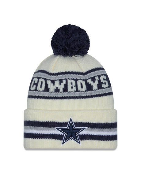 Cowboys 2025 New Era Men's Cream Classic Knit
