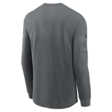 Browns 2026 Nike Men's Salute to Service Long Sleeve T-Shirt Pro Football Hall of Fame