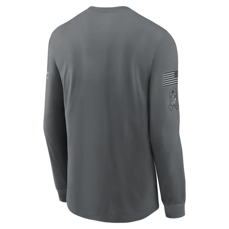 Steelers 2026 Nike Men's Salute to Service Long Sleeve T-Shirt Pro Football Hall of Fame