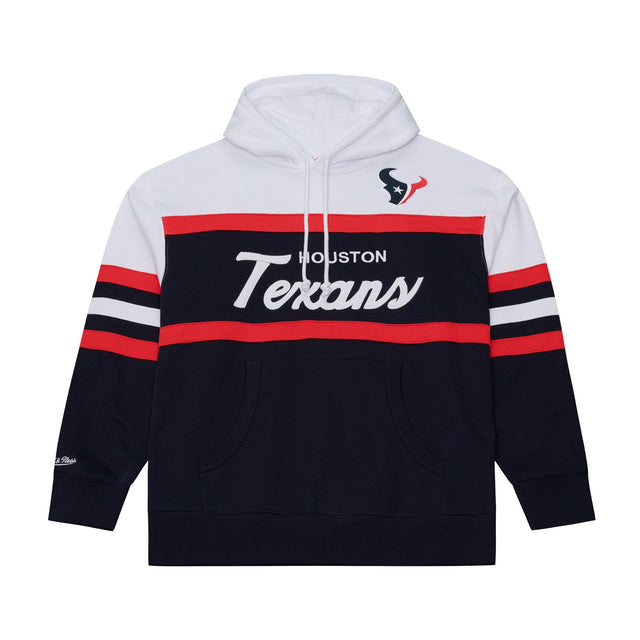 Texans 2026 Mitchell & Ness Men's NFL Head Coach Hoodie (10354363990292)