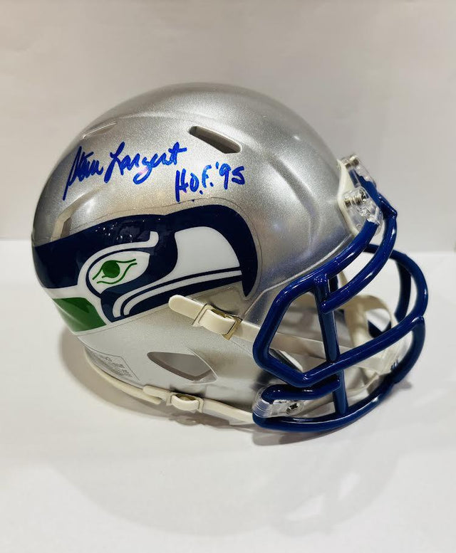 Steve Largent Autographed Seahawks Mini Helmet