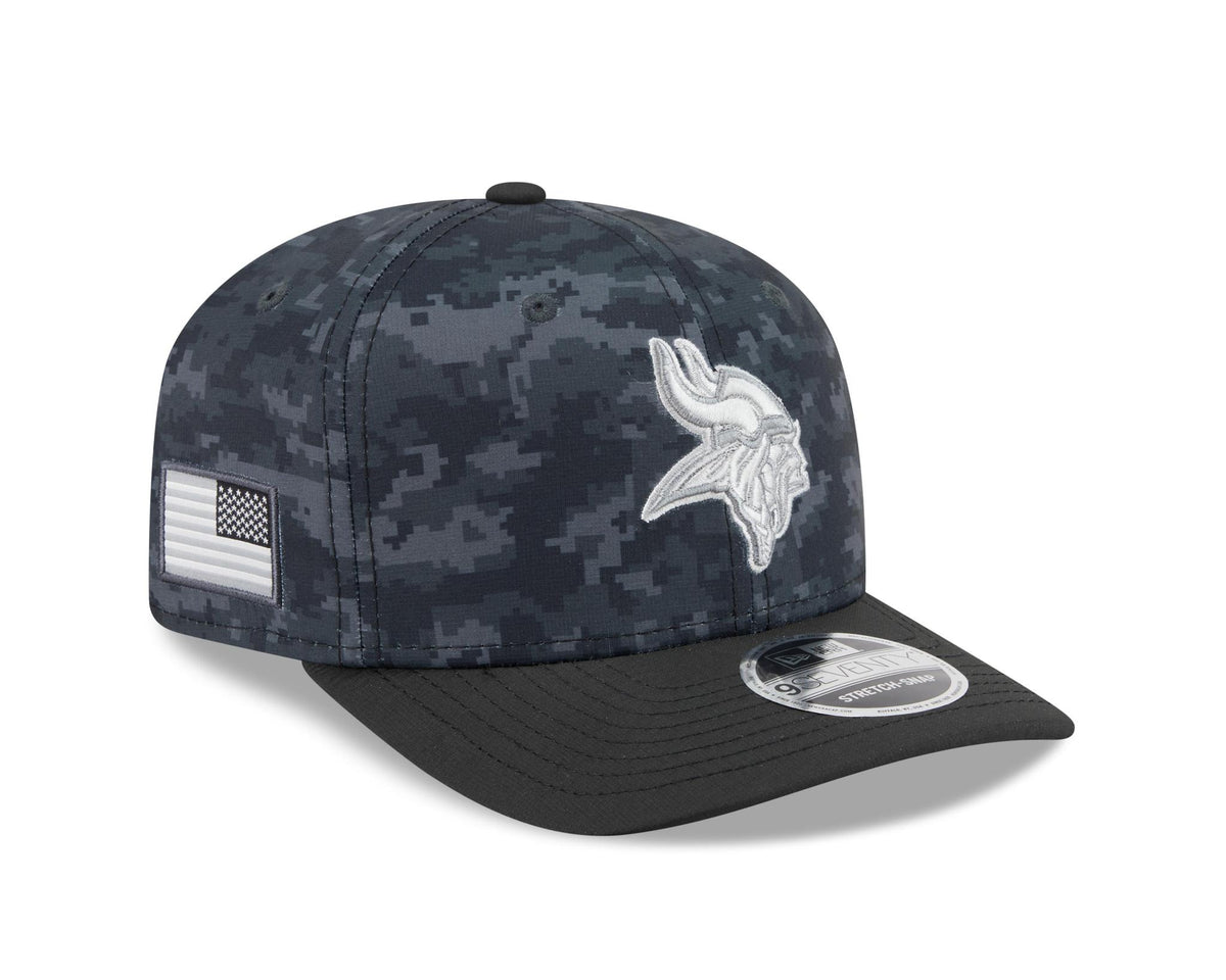 Vikings 2026 New Era Men's 9SEVENTY Salute to Service Hat Pro Football Hall of Fame