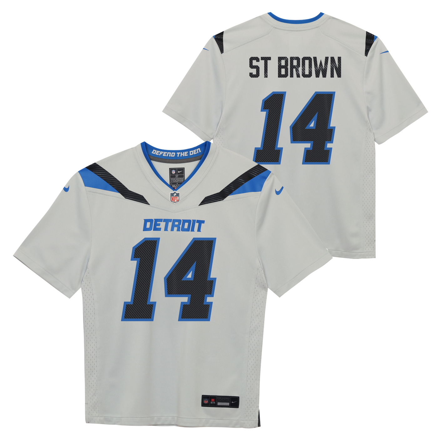 Lions Amon-Ra St. Brown 2026 Nike Youth Rivalry Jersey