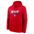 Patriots 2026 Nike Men's Club Fleece Team Wordmark Pullover Hoodie