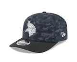 Vikings 2026 New Era Men's 9SEVENTY Salute to Service Hat Pro Football Hall of Fame