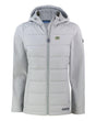 Packers Cutter and Buck Women's Concrete Evoke Eco Hybrid Hooded Jacket