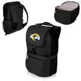 Rams Zuma Cooler Backpack by Picnic Time Pro Football Hall of Fame