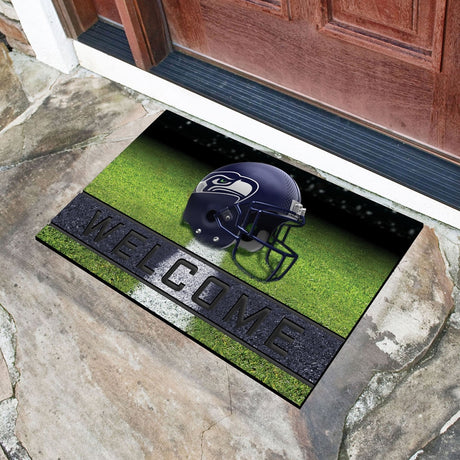 Seahawks Crumb Rubber Door Mat