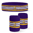 Vikings 2025 Headband and Wristband 3-Piece Combo