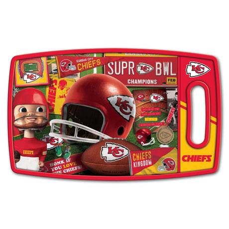 Chiefs Retro Cutting Board