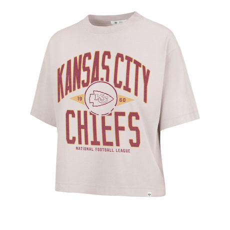 Chiefs 2025 '47 Brand Women's Windthrow Ravine Crop T-Shirt