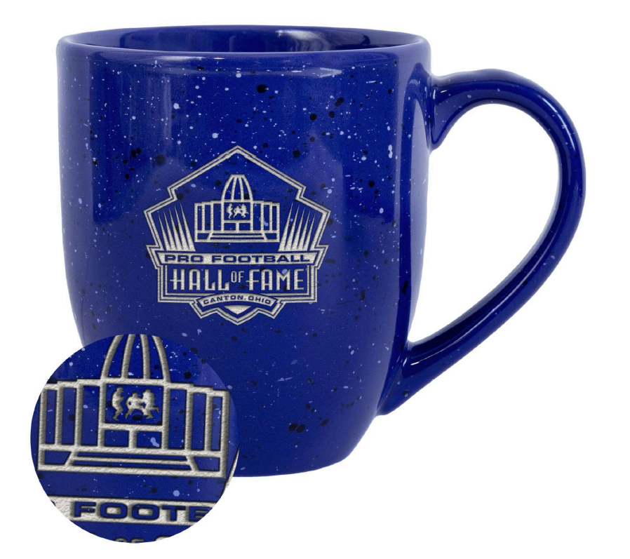 Hall of Fame 16oz Royal Speckled Ceramic Coffee Mug