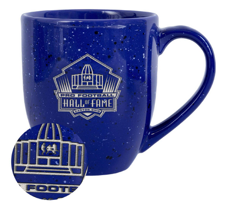 Hall of Fame 16oz Royal Speckled Ceramic Coffee Mug