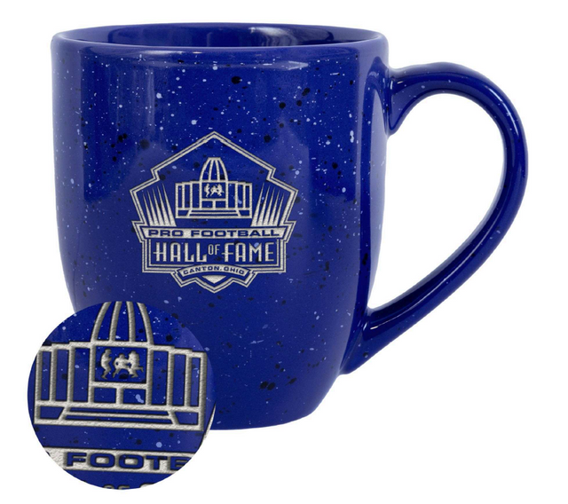 Hall of Fame 16oz Royal Speckled Ceramic Coffee Mug