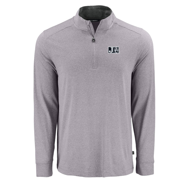 HBCU Team Cutter & Buck Men's Big & Tall Forge Recycled Four-Way Stretch 1/4 Zip Pullover Pro Football Hall of Fame