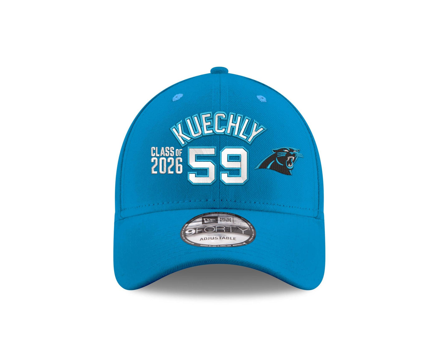 Luke Kuechly Panthers Class of 2026 New Era GCP 9FORTY Name and Number Hat