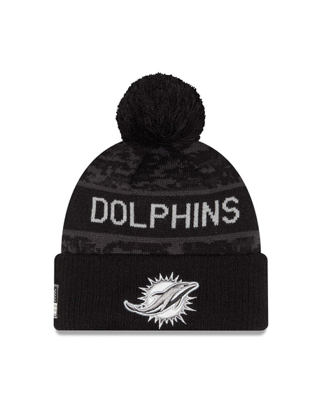 Dolphins 2026 New Era Men's Salute to Service Knit Pro Football Hall of Fame