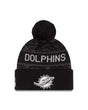 Dolphins 2026 New Era Men's Salute to Service Knit Pro Football Hall of Fame