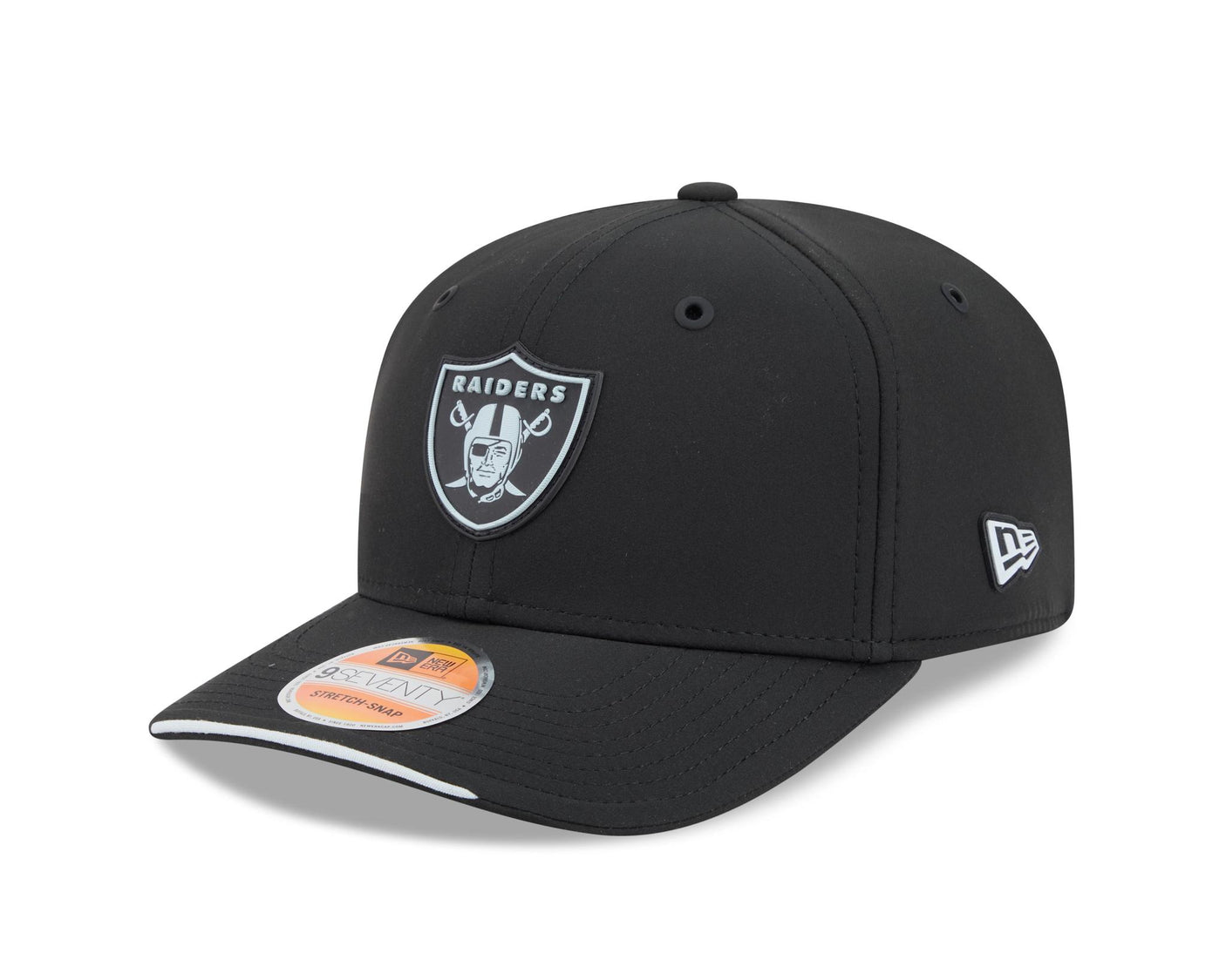 Raiders 2026 New Era Men's 9SEVENTY Stretch Snap Sideline Hat