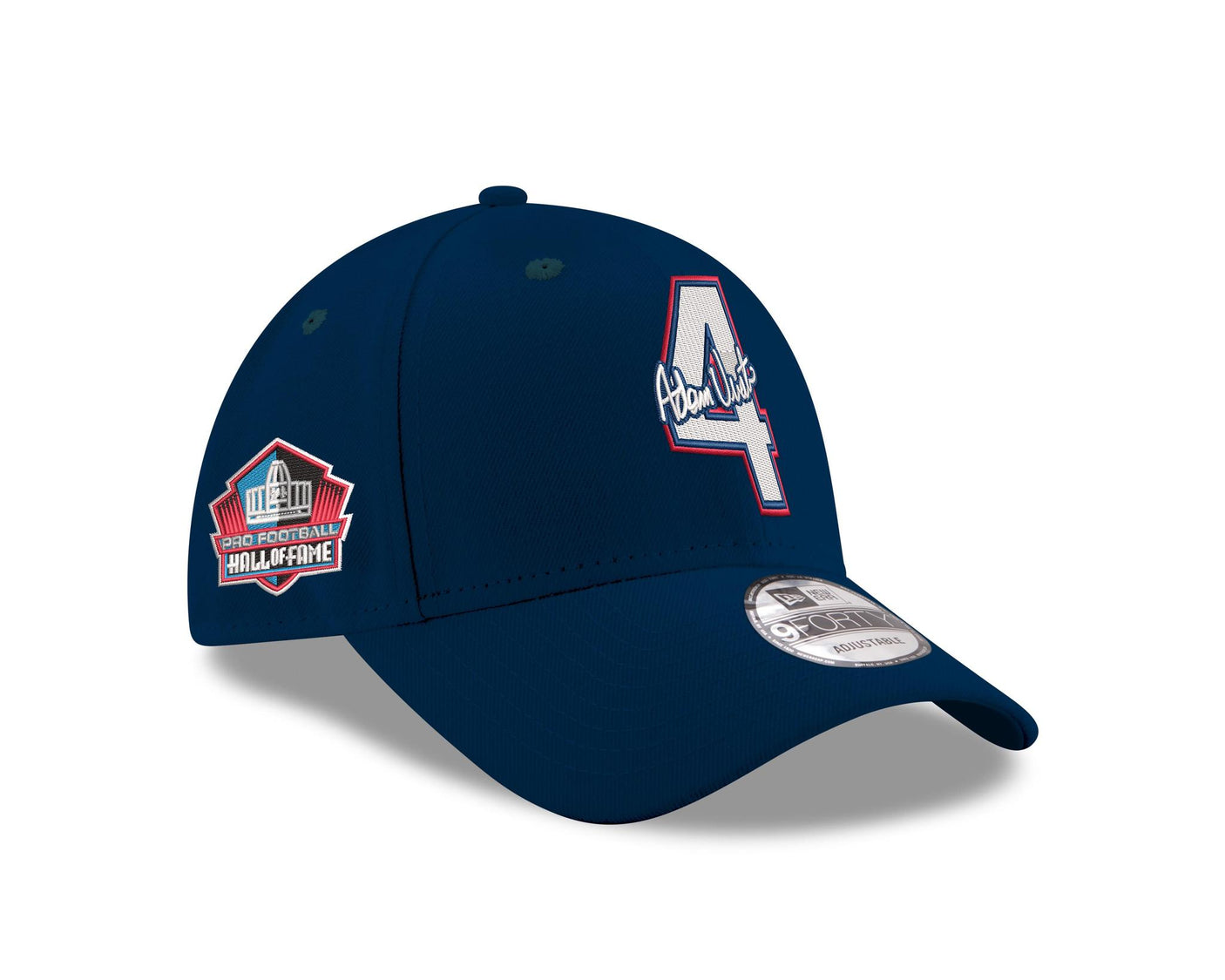Adam Vinatieri Patriots Class of 2026 New Era 9FORTY Signature Name Hat