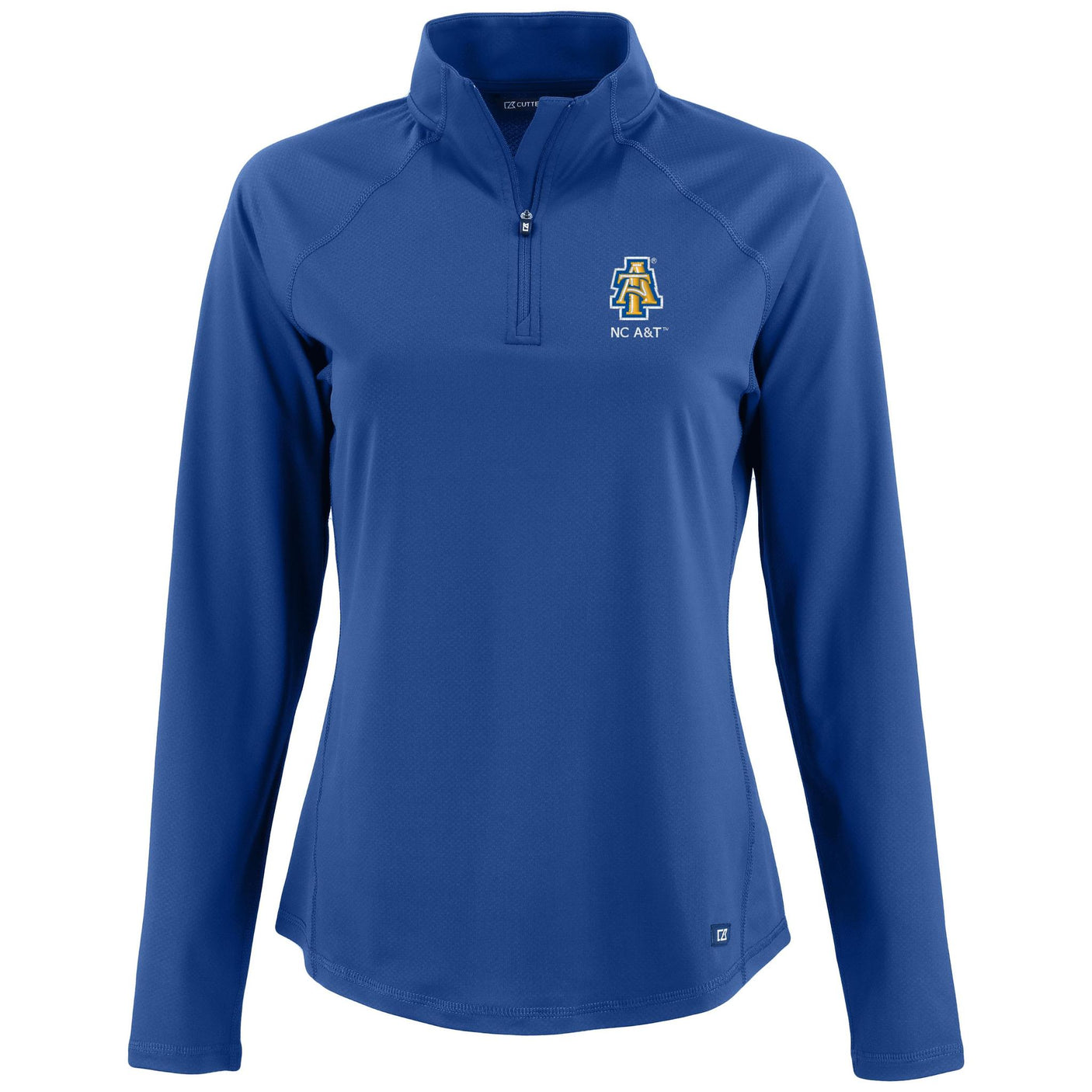 HBCU Team Cutter & Buck Women's Prospect Recycled Featherlight Stretch 1/4 Zip